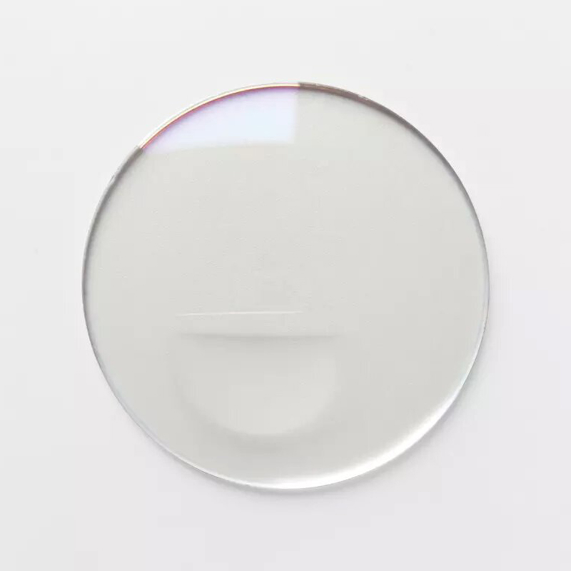 1.499 Lente bifocal plana semiacabada